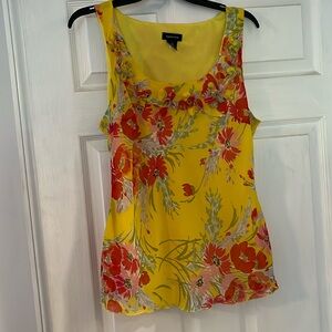 Beautiful floral tank top